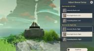 Adjust Bonsai Setup to Hoverlight Rocks (Image via HoYoverse)